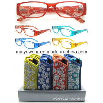 Lunettes de lecture en plastique pour dames (MRP21662)